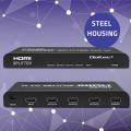Rozdzielacz aktywny Qoltec Splitter 4 x HDMI 4K x 2K | 3.4Gb/s - 2294939
