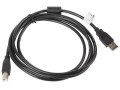 Kabel USB 2.0 Lanberg AM-BM Ferryt 1,8m czarny - 739374