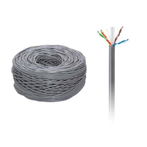 Kabel komputerowy miedziany - skrętka UTPCat6e Cabletech - 1898287