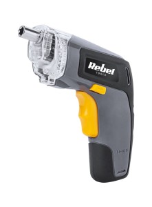Wkrętarka akumulatorowa REBEL 3.6V zestaw