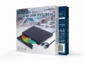 GEMBIRD ZEWNĘTRZNA NAGRYWARKA DVD 8X, CD 24X USB 3.1 SLIM CZARNA - 2296053