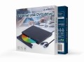 GEMBIRD ZEWNĘTRZNA NAGRYWARKA DVD 8X, CD 24X USB 3.1 SLIM CZARNA - 1297737