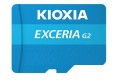 Karta pamięci MicroSDXC KIOXIA EXCERIA G2 128GB UHS-III Class 10 V30 + adapter - 2252643