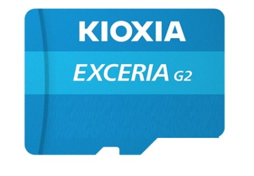 Karta pamięci MicroSDXC KIOXIA EXCERIA G2 128GB UHS-III Class 10 V30 + adapter - 2252643