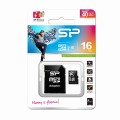 Karta pamięci MicroSDHC Silicon Power 16GB Class 10 + adapter - 780981