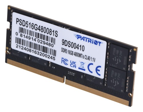 PATRIOT SIGNATURE SO-DIMM DDR5 16GB 4800MHz 1 Rank - 1315110