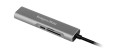 Adapter (HUB) USB typu C na HDMI/USB3.0/SD/MicroSD/C port - 1922585