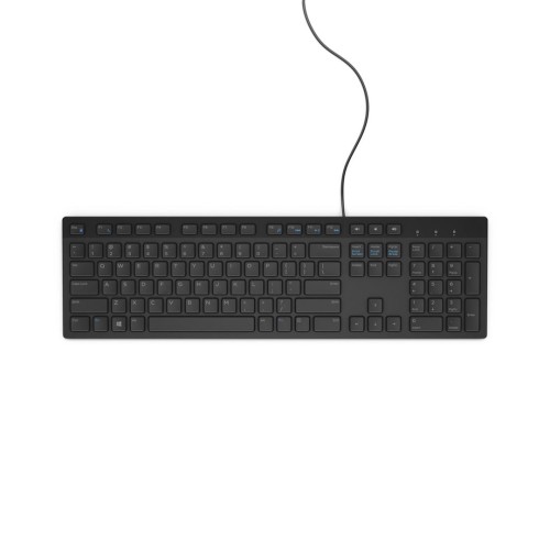 Klawiatura przewodowa Dell KB216 czarna (RTL BOX) - 2296555