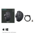 Mysz bezprzewodowa Logitech MX ERGO optyczna czarna - 1067100