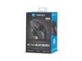 Mysz bezprzewodowa Natec Blackbird 2 optyczna NANO 2.4GHz czarna z cichym klikiem - 2296585