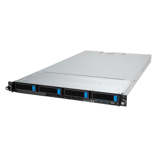 Platforma Asus Rack (1U) RS500A-E12-RS4U AMD Epyc 9004 (4x Nvme, 2xM.2, 2xGPU, 2x1Gbe, IPMI, 1+1 800W) - 2296875