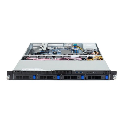 Platforma Gigabyte Rack (1U) R123-X00-AA01 Intel E-24XX (4x 3,5" SATA HS, 1xM.2, 2x1Gbe, IPMI, 1x400W) - 2284504