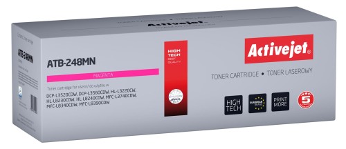 Activejet ATB-248MN Toner (zamiennik Brother TN248M; Supreme; 1000 stron; czerwony) - 2290645