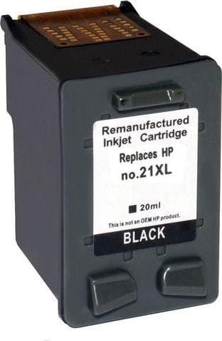 Tusz Superbulk B-H21 (zamiennik HP 21XL C9351A; Standard; 20 ml; czarny) - 2298036