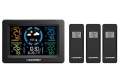 BLAUPUNKT Stacja pogodowa z 3 czujnikami z LCD WS40BK - 2183100