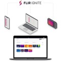 FLIR KAMERA TERMOWIZYJNA Z TECHNOLOGIĄ POPRAWY OBRAZU MSX WI-FI I ŁĄCZNOŚCIĄ W CHMURZE, 128X96PX, DO 300STC, FOV 53,6ST, C3-X - 1132119
