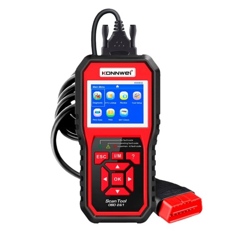 Miernik diagnostyczny, skaner OBD2  Konnwei KW850 - 1935814