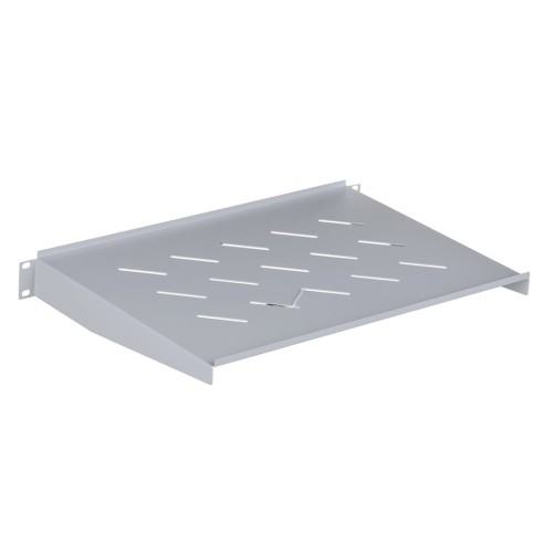 Półka do szaf 19" 450/600/800/1000mm szara Lanberg (1U/483x315mm udźwig do 20kg, montaż 4-punktowy) - 1076946
