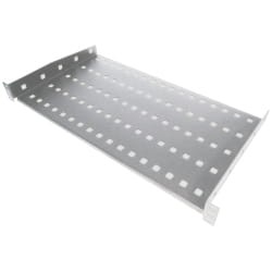 Półka stała Do szaf 19” A-LAN SA-P-19-1U-250-2-S (250 mm; kolor szary) - 2067594