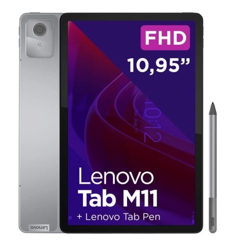 Lenovo Tab M11 Helio G88 11" WUXGA IPS 400nits 90Hz 4/128GB ARM Mali-G52 LTE Android Luna Grey - 2297631