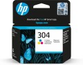 Tusz HP kolor HP 304, HP304=N9K05AE, 100 str. - 2255478