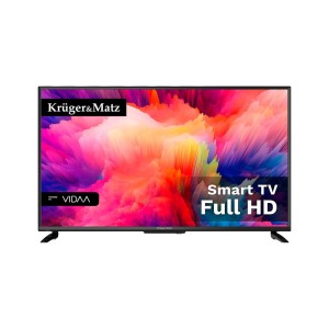 Telewizor Kruger&Matz 40" FHD VIDAA, DVB-T2/S2/T/C H.265 HEVC