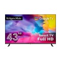 Telewizor Kruger&Matz 43" FHD Google TV, DVB-T2/S2/T/C H.265 HEVC - 2298055