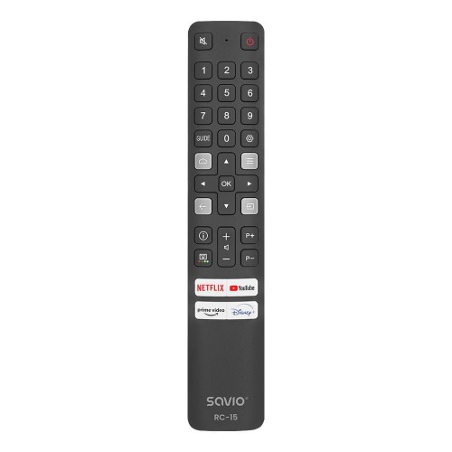 Pilot uniwersalny/zamiennik SAVIO RC-15 do TV TCL - 1504396