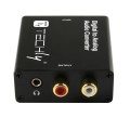 Konwerter/Przetwornik Techly DAC Toslink Coaxial do Analog RCA L/R i 3.5mm - 2300398