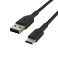 BELKIN CABLE USB C-A OPLOT 3M, CZARNY - 1729505