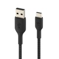 BELKIN CABLE USB C-A OPLOT 3M, CZARNY - 1729508