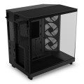 Obudowa NZXT H6 Flow RGB Midi Tower czarna z oknem - 1920666