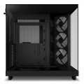 Obudowa NZXT H6 Flow RGB Midi Tower czarna z oknem - 2300861