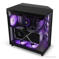 Obudowa NZXT H6 Flow RGB Midi Tower czarna z oknem - 1920675