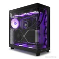 Obudowa NZXT H6 Flow RGB Midi Tower czarna z oknem - 1920676