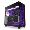 Obudowa NZXT H6 Flow RGB Midi Tower czarna z oknem - 1920664