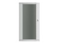 Szafa instalacyjna Rack wisząca 19" 27U 600x450 szara Lanberg (flat pack) - 2035540