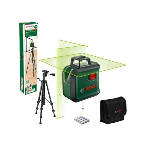BOSCH LASER ADVANCED LEVEL 360 UNI ZIELONY +TT150 - 2183544
