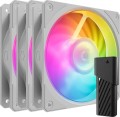 COOLER MASTER WENTYLATOR Mobius 120P ARGB White 3-Pack Fan Kit - 2302038