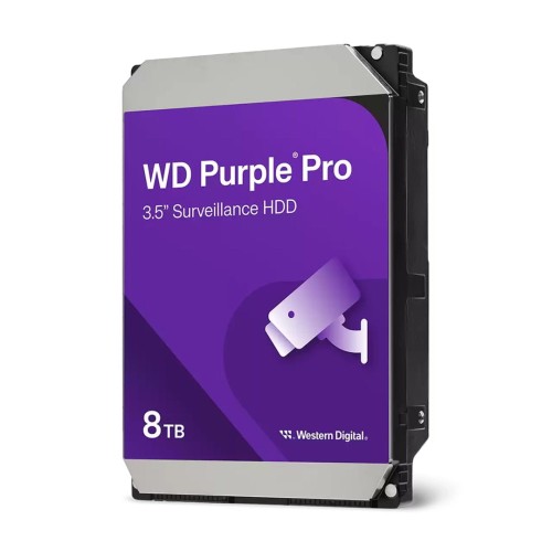 Dysk WD Purple™ Pro WD8002PURP 8TB 3.5" 7200 256MB SATA III - 2302056