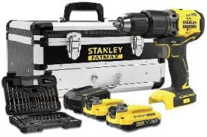 STANLEY WKRĘTARKA V20 SFMCD715D2F 60Nm 2x2,0Ah +50ACC SKRZYNIA METAL ...