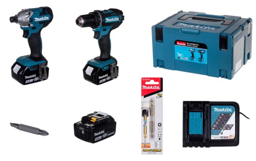 Zestaw Combo 18V 3x5,0Ah MAKPAC DLX2339JX1 MAKITA - 1616122