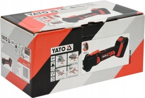 Yato YT-82818 oscylujące narzędzie wielofunkcyjne Czarny, Czerwony 60 W 18000 OPM