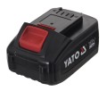 Szlifierka kątowa 18V 2x Aku YATO YT-82828 - 1502683