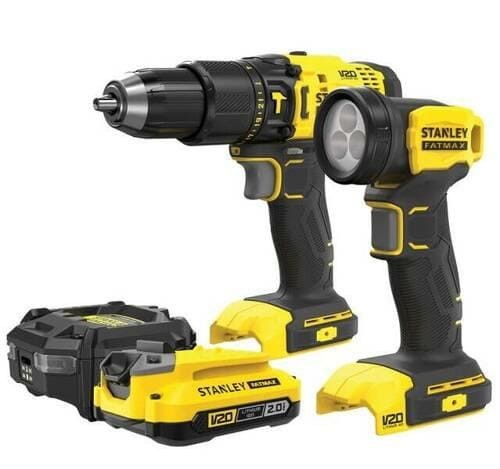 STANLEY WKRĘTARKA UD. V20 SFMCD711 50Nm 1x2,0Ah KUFER +LATARKA SFMCK210D1 - 2092944