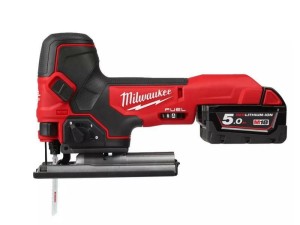 Wyrzynarka akumulatorowa MILWAUKEE M18FBJS-502X 18 V, 5.0 Ah, FUEL, w walizce, z 2 akumulatorami i ładowarką, 4933464800