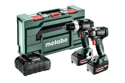 METABO.ZESTAW COMBO 18V 2.8.8 (SB 18 LT BL + SSD 18 LT 200 BL) 2x5,2Ah METABOX 145 - 2250825
