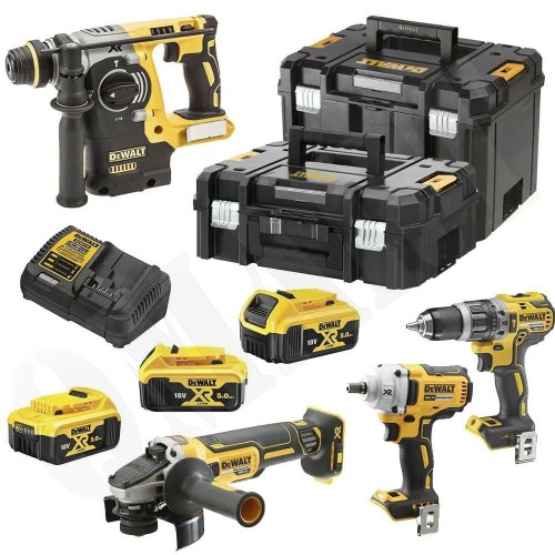 DEWALT.ZESTAW COMBO 18V DCK428P3T (DCF894 + DCD796 + DCG405 + DCH273) 3x5,0Ah TSTAK - 2235330