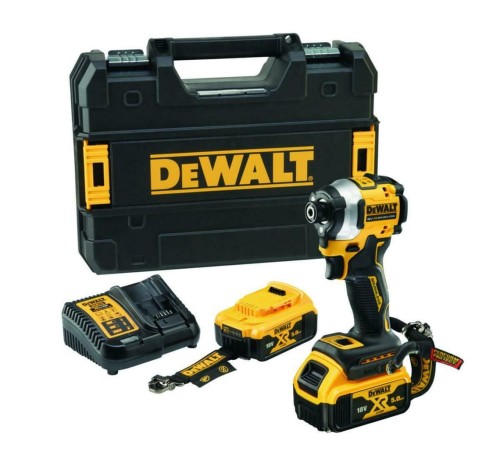 DEWALT.ZAKRĘTARKA UDAR.18V DCF850P2T 208Nm 2x5,0Ah TSTAK LANYARD READY - 2235311