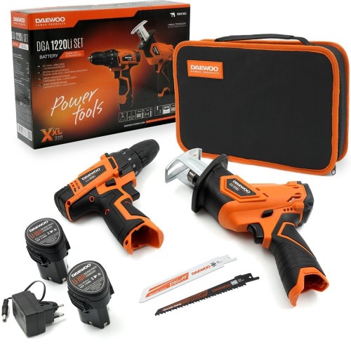 CORDLESS SET: DRILL + SAW/DGA 1220LI SET DAEWOO - 1899533